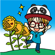 A sunflower and a smile A sunflower and a smile