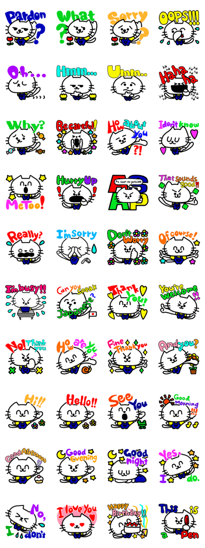 The Cat Speaks Easy English The Cat Speaks Easy English