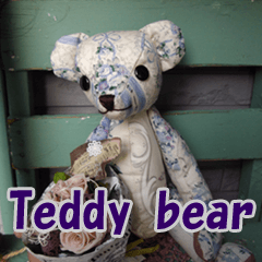 It is a Sticker of a teddy bear.