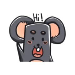 憨憨鼠的各種心情