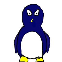 Penguin(slanted eyes)