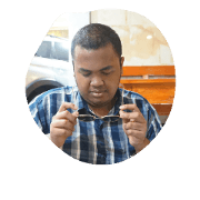 Ekspresi Tampan