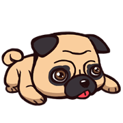 cute Pag Pagtarou Sticker