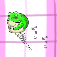 When the frog spins the gacha