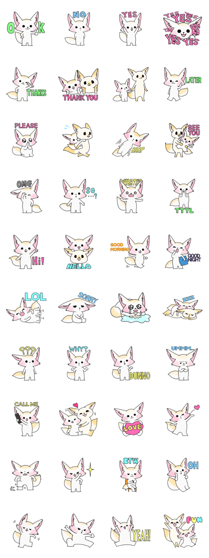 Lovely Fennec Fox 2