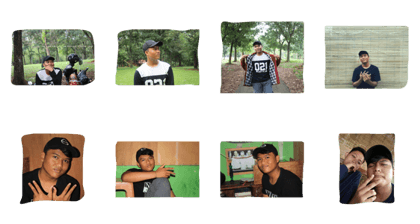 stiker gua sendiri
