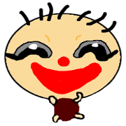 happy alien baby