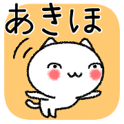 Akihochan neko sticker