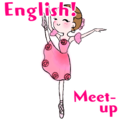 Cute dancing Ballerina"Meet Up"English