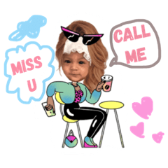 call me - Stiker LINE | LINE STORE