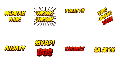 text effect fun sachet