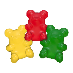 Rainbow Gummy Bear [3D Ver.]