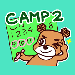 Sticker gon bear camp 2
