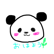 cute love panda