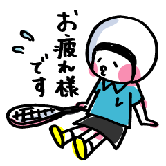 ソフトテニス女子レットちゃん【敬語編】