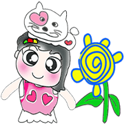 Miss. Sayo and Cat..^_^!!