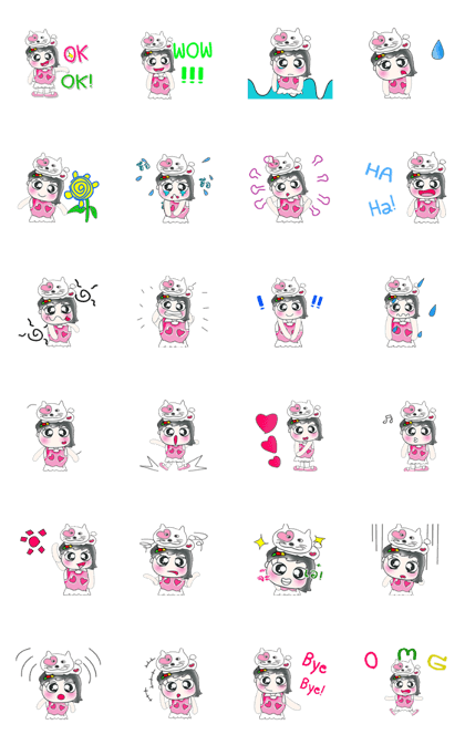 Miss. Sayo and Cat..^_^!!