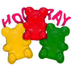 Rainbow Gummy Bear [3D Version]