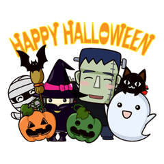 Halloween character Sticker