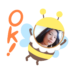 剪完頭髮後的綺