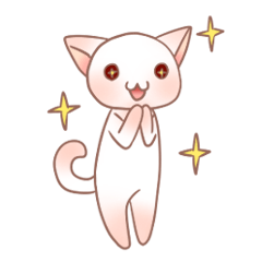 Pinkish cat