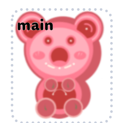 Archie the pink bear 289