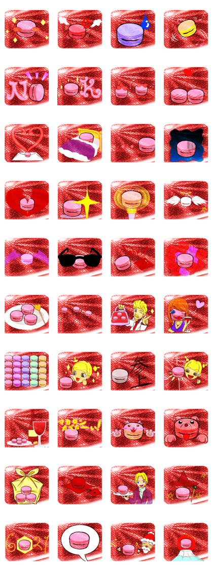 Lovely Macaron Sayaha