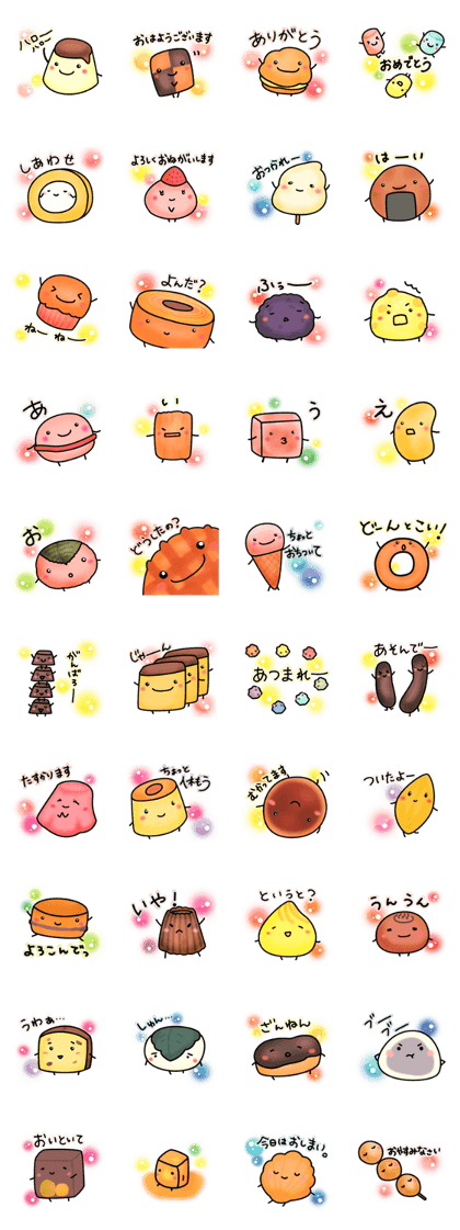 Talk of sweets and snack foods