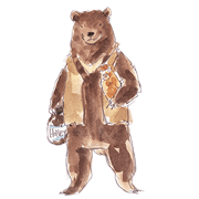 Bears in Watercolor Bears in Watercolor