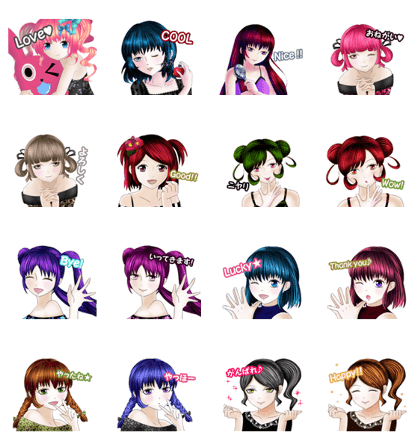 Variety pack -Girls- Variety pack -Girls-