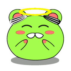 Rara the Green Hamster - Emotion 1