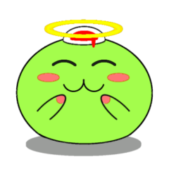 Cici the Green Mochi - Emotion 1