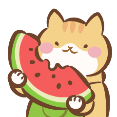 Watermelon in summer!