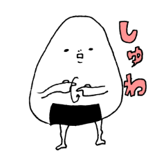 Onigiri and Sushi -Sign language-