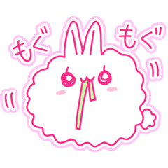Fluffy rabbit "Honoka" 4