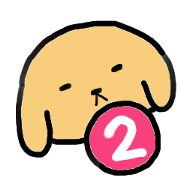 goldenretriever sakura sticker 2