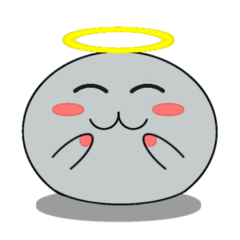 Coco the Grey Mochi - Emotion 1