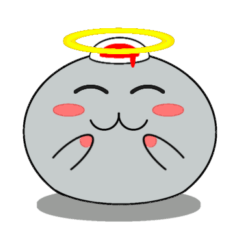 Cici the Grey Mochi - Emotion 1