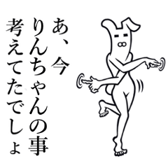 Rabbit Sticker For Rinchan