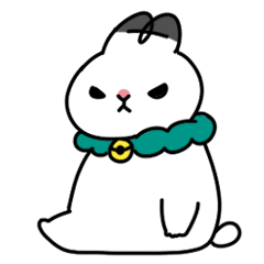 Banana Rabbit2 -everyday use sticker ?-