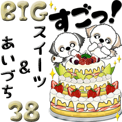 【Big】シーズー犬38『sweets・あいづち』