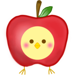 chick in apple