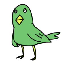 Loose bird sticker