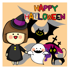 Fall Halloween Sticker