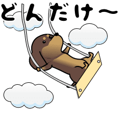 新 激しく尻尾をふるイヌ4 Line スタンプ Line Store 新 激しく尻尾をふるイヌ4 Line スタンプ Line Store