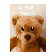 Bear Bhaaloo Greetings