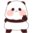 Yururin panda -Photo decoration sticker-