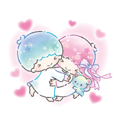 ลิตเติ้ลทวินสตาร์ ลายเส้นสีน้ำ♪