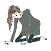 Girl's mind Sticker[Broken heart]