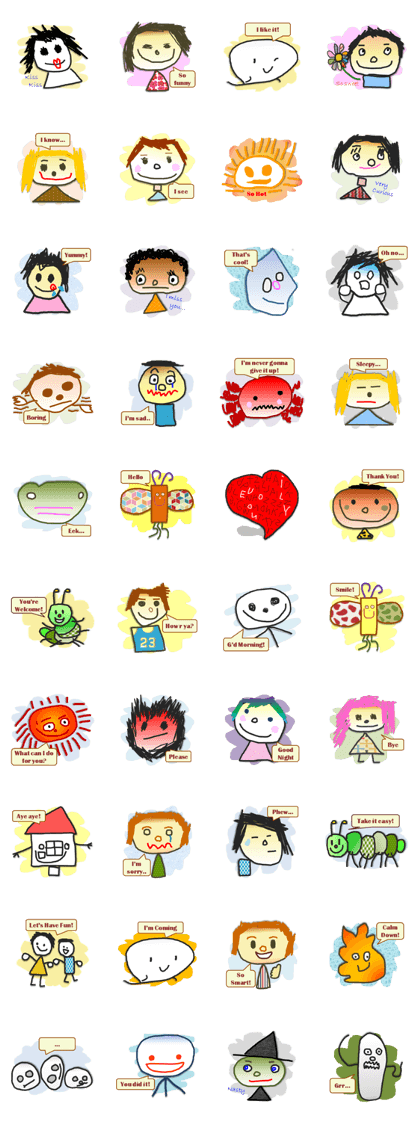 Art Kids - English Sticker Art Kids - English Sticker
